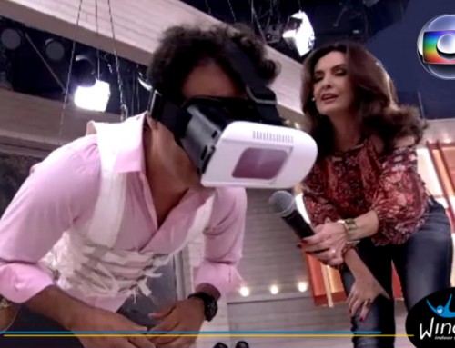 Paraquedismo Virtual e Wind up com Fátima Bernardes e Felipe Andreoli