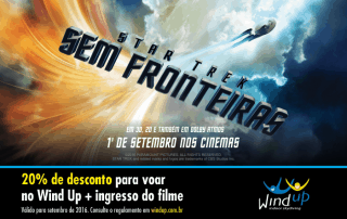 Promoção Star Trek Sua Jornada nas Estrelas